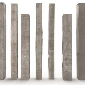 现代水泥柱3D模型下载